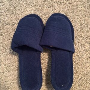 Cozy Navy Blue Slippers